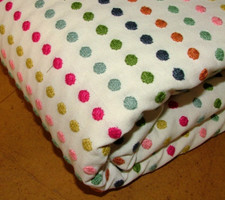 4.2 M Romo Dotty Tutti Frutti Embroidered Fabric Upholstery Curtain RRP £533.40