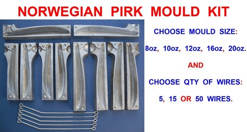 Norwegian pirk mould kit - mould,