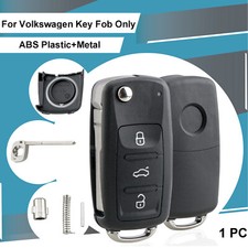 For VW Beetle Golf Jetta Polo Transporter Remote Key Fob Case Shell 3 Button Car