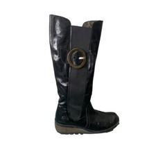 Fly London Black Patent