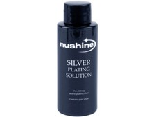 NUSHINE SILVER PLATING SOLUTION -PLATE METALS WITH REAL SILVER-Cheapest online