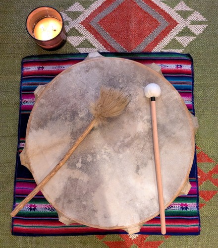 17inch goat skin shamanic - 17inch,