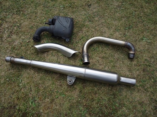 Bsa goldstar complete exhaust - goldstar,