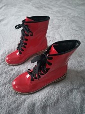 Shiny pvc effect Red Women's