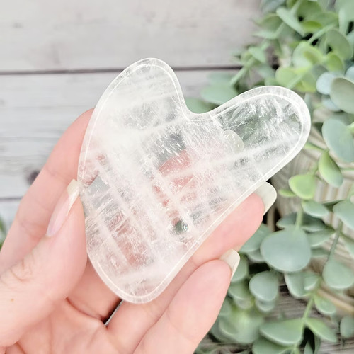 Natural clear quartz - quartz, gua
