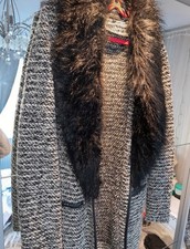 Black & White Cardigan With