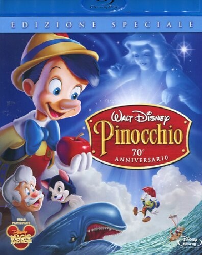 Pinocchio cartoni - pinocchio, (blu-ray)
