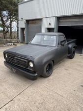 Dodge D100 1972 Black 7.5L V8