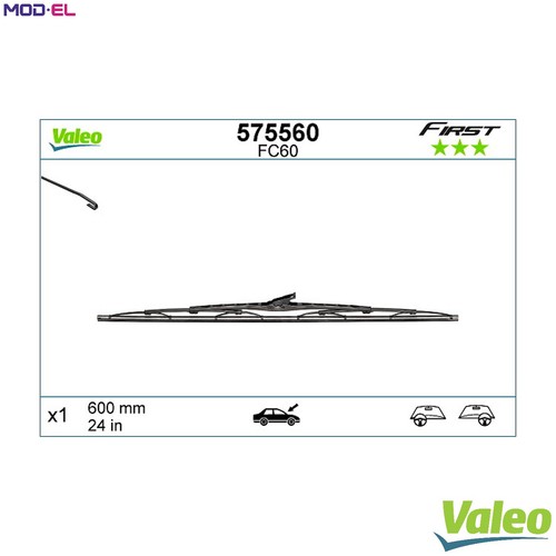 Wiper blade 575560 for - 575560,