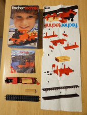 Vintage Fischer Technik Train - 98% Complete - Missing 2 Pieces [L10]