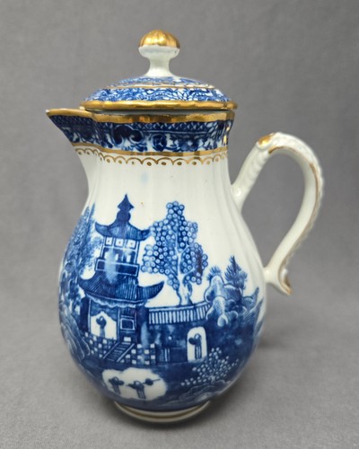 Caughley salopian ware lidded - ware,