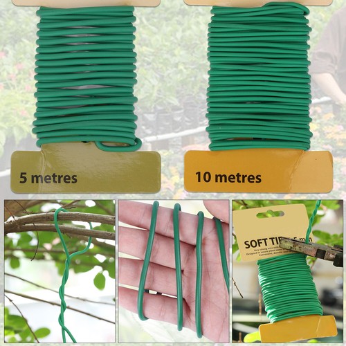 Soft twist ties gardening - soft,