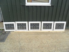 Wooden Windows Stain Glass  520mm x 410mm