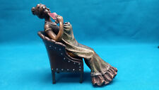 IMPORTANT POLYCHROME EROTIC BRONZE FROM VIENNA NAKED WOMAN BERGMAN(N) NAMGREB