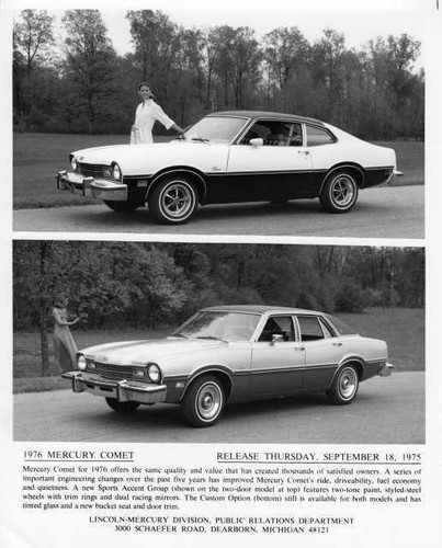 1976 mercury comet sports - 1976,
