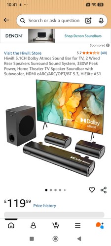 Hiwill 1ch dolby atmos sound - hiwill,