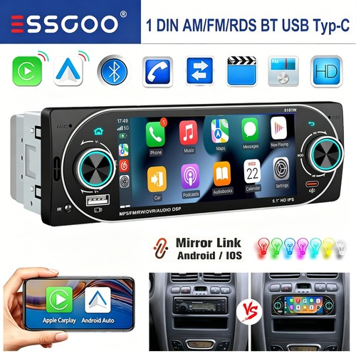 Single 1din touch - touch, screen