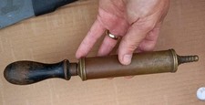 Antique vintage brass syringe