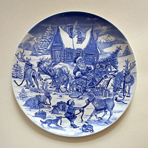 Spode blue white pottery - blue,