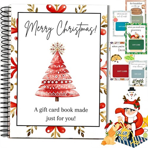 Christmas card gift book - gift,