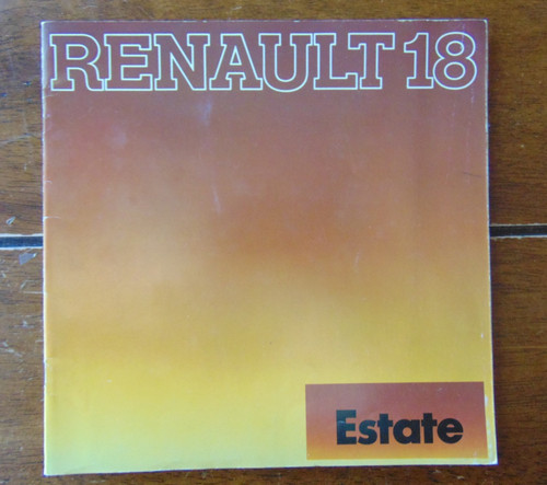 Renault estate 1979 uk - renault, 18