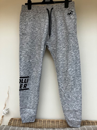 Hollister mens grey jogging - hollister,