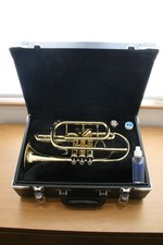 Jupiter JCR520M Cornet, Denis Wick Mouthpiece, Case, Valve Oil and Slide Grease