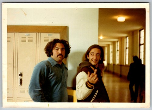 Vtg color snapshot - two, young
