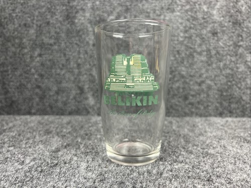 Belikin beer glass green - belikin, mayan