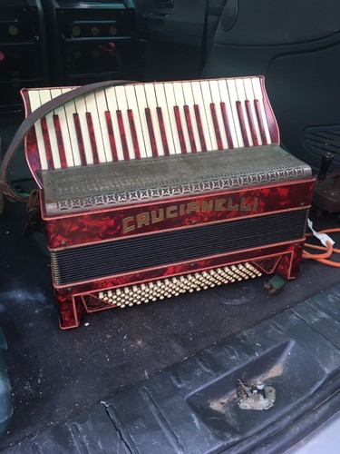Vintage piano accordion - piano,