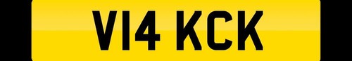 Number plate registration v14 - plate,