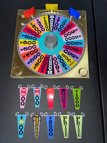 Deluxe wheel fortune game - fortune,