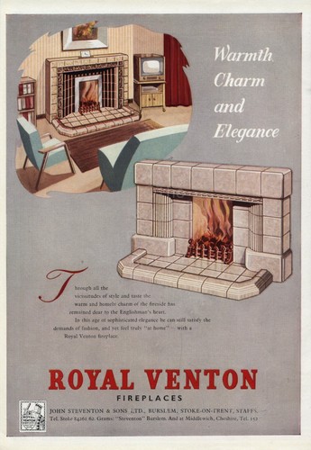 Original 1955 advert for - , royal