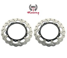 2 Front Brake Discs Rotors for