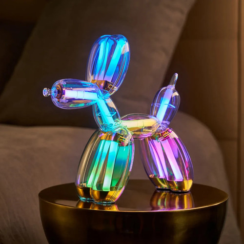 Jeff koons balloon dog lamp - koons,