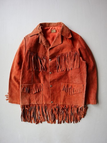 Vintage 1970s western suede - western,
