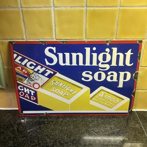Sunlight soap enamel - soap,