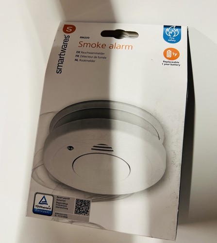 Battery operated smoke alarm - operated,