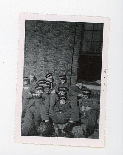 Vintage photo rcmp lounging - vintage,