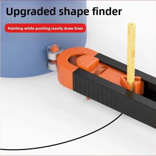Profile scribing ruler contour - profile,