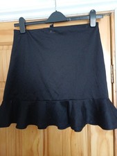 Girls / Teen frilly black mini Skirt age 14-15 yrs *New Look