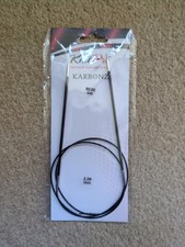 Knit Pro Karbonz Fixed Circular Knitting Needle. 2.50mm/80cm. Used Once
