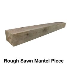 Solid Oak Beam Mantel Piece, Firesurround Lintel, Floating Shelf - FREE DELIVERY