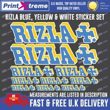 Rizla 2 Colour Stickers /