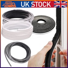 5M/10M Hairy Seal Brush Pile Door Window Sliding Weather Strip Draught Excluder
