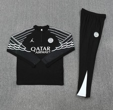 PSG Tracksuit Black And White