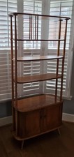 Tall Ercol Giraffe Bookcase with Blue Label - Great Condition