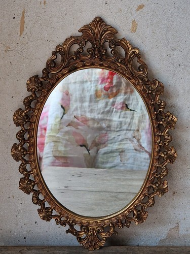Vintage romantic gold cast - vintage,