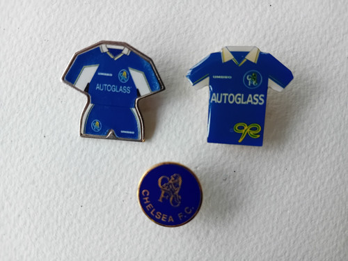 Chelsea metal badges - chelsea,