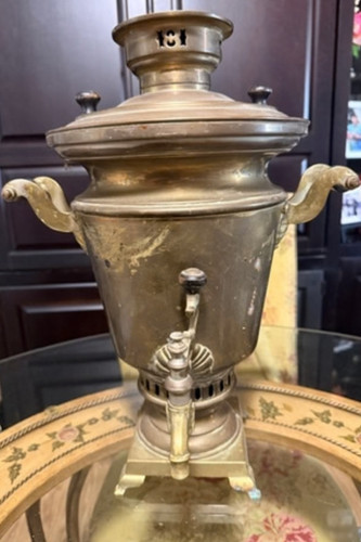 Antique imperial russian brass - russian,